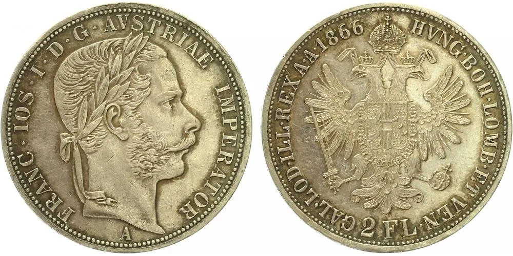 Rakouská a spolková měna, 1857 - 1892 — 1