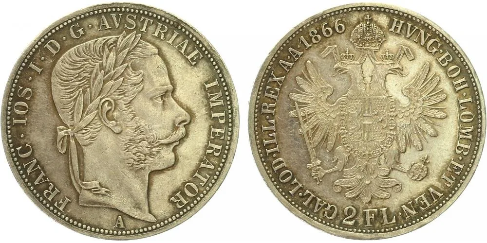 Rakouská a spolková měna, 1857 - 1892 — 1