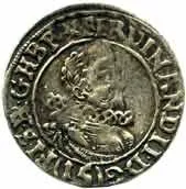 Ferdinand II., 1619 - 1637 (Mince kiprová) — 1