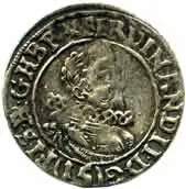 Ferdinand II., 1619 - 1637 (Mince kiprová) — 1