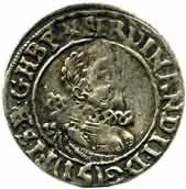 Ferdinand II., 1619 - 1637 (Mince kiprová) — 1
