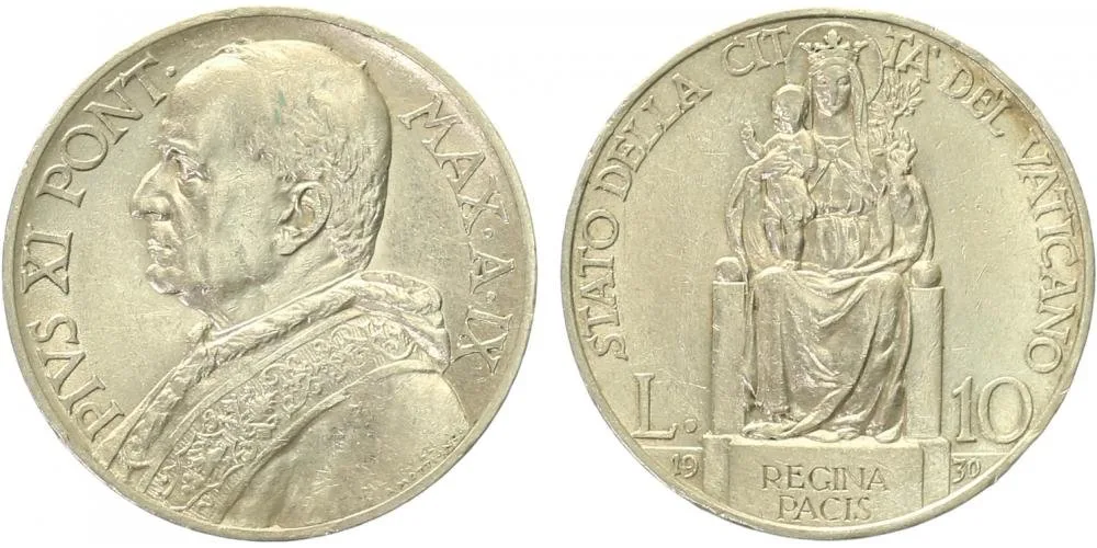 Vatikán, Pius XI., 1922 - 1939 — 1