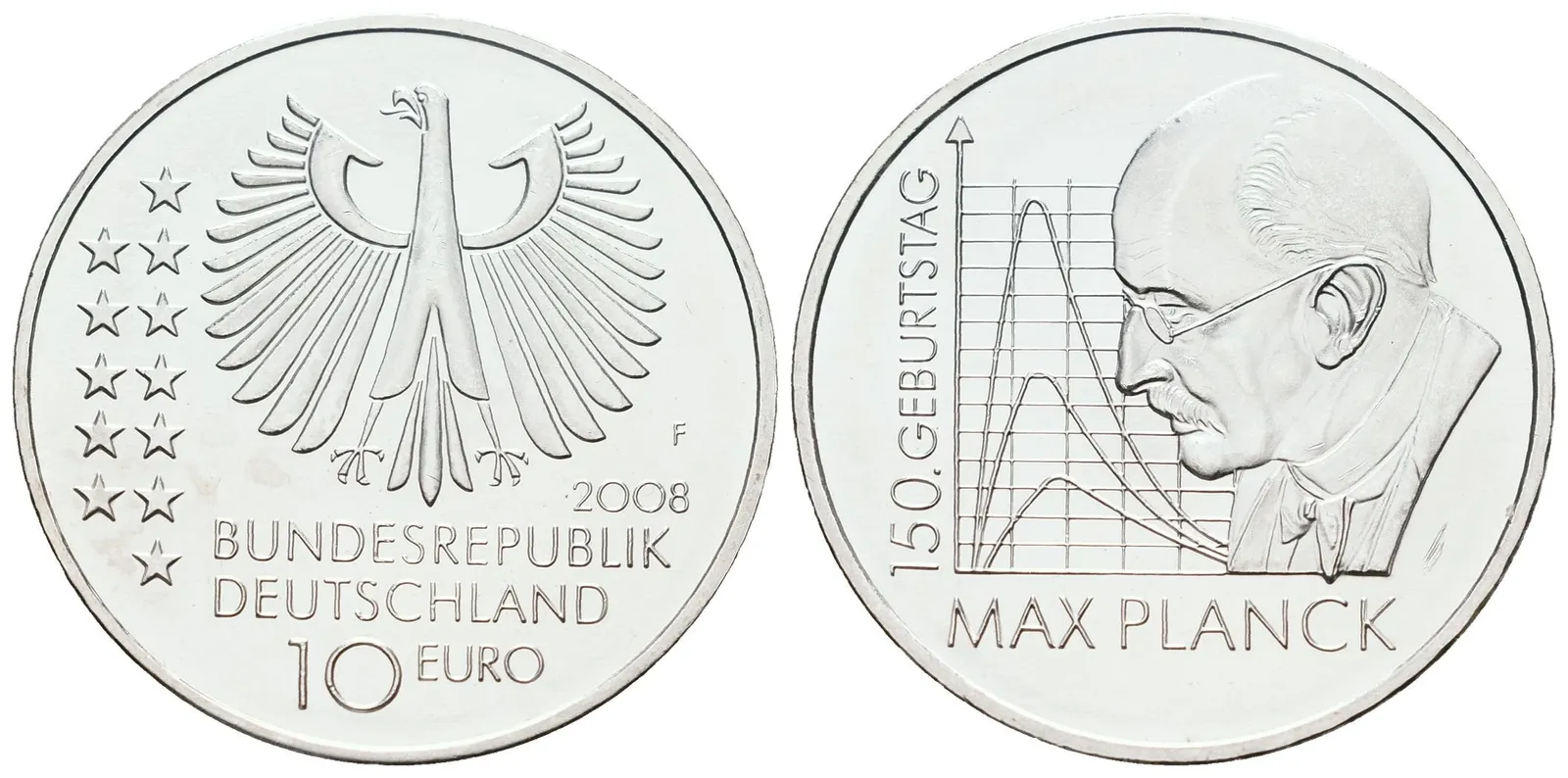 SRN, 10 Euro 2008 F - Planck