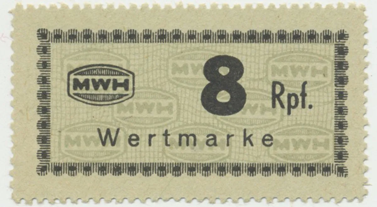 Holleischen (Holýšov) - MWH, 8 Reichspfennige b.d., Grab.Ho8