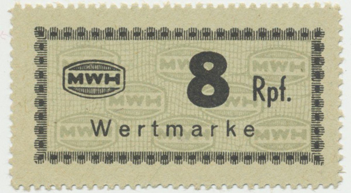 Holleischen (Holýšov) - MWH, 8 Reichspfennige b.d., Grab.Ho8