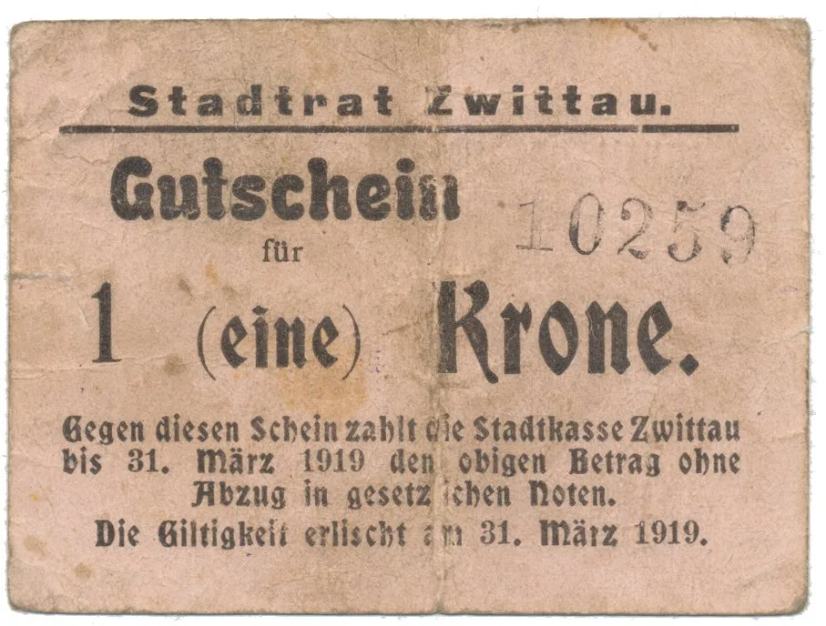 Nouzovky české od roku 1914 — 1