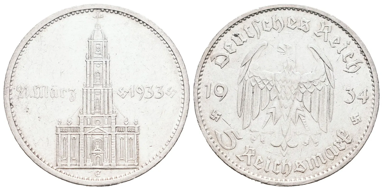 III. říše, 5 Marka 1934 E
