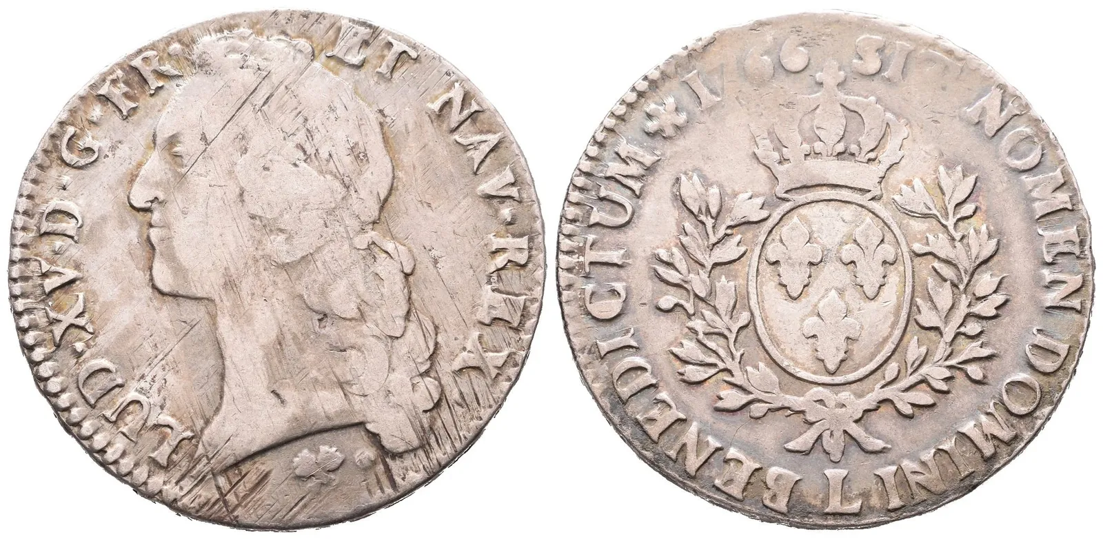 Francie, Ecu 1766 L, Bayonne