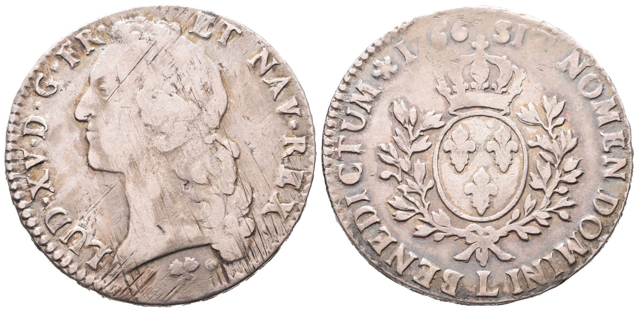 Francie, Ecu 1766 L, Bayonne