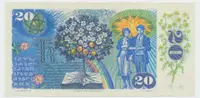 Československo, 20 Koruna 1988, série E, Hej.109aE - fotografie 2