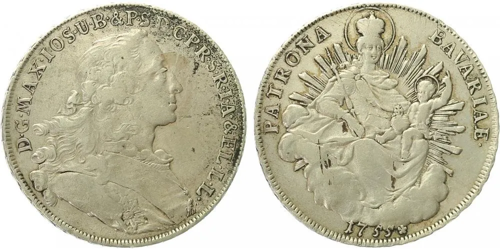 Bavorsko, Maximilian III. Josef, 1745 - 1777 — 1