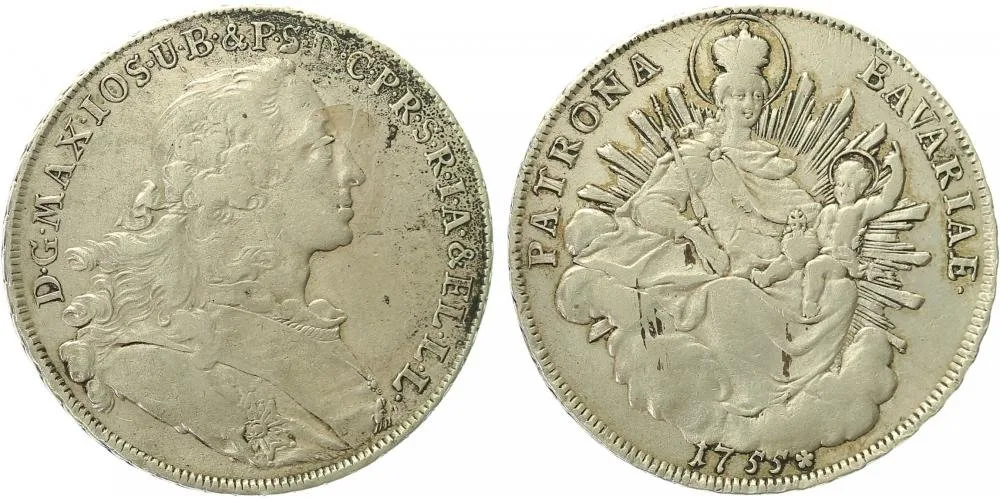 Bavorsko, Maximilian III. Josef, 1745 - 1777 — 1
