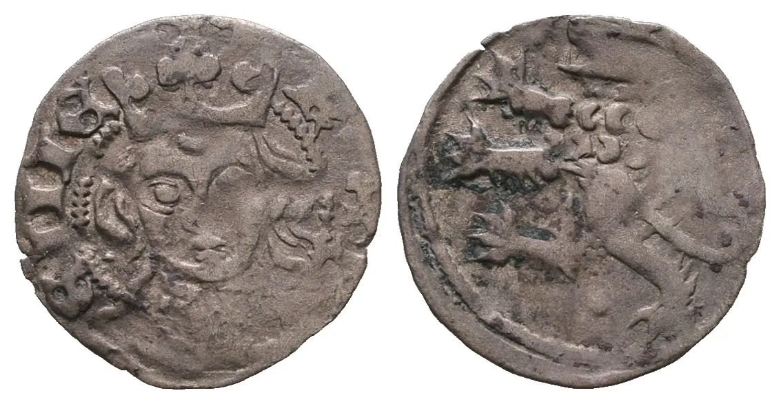 Václav IV., Peníz s vnitřním perlovcem