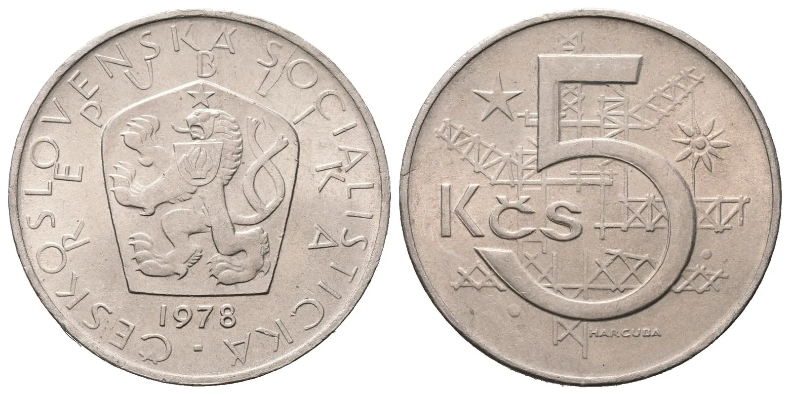 5 Koruna 1978