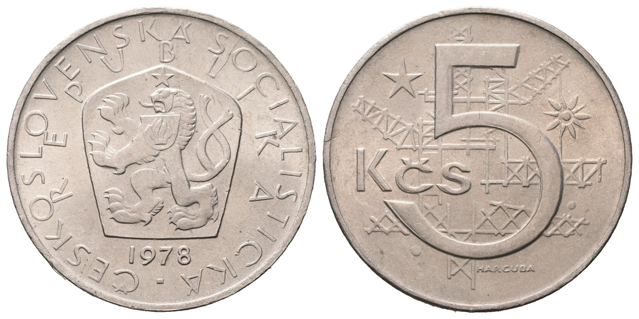 5 Koruna 1978