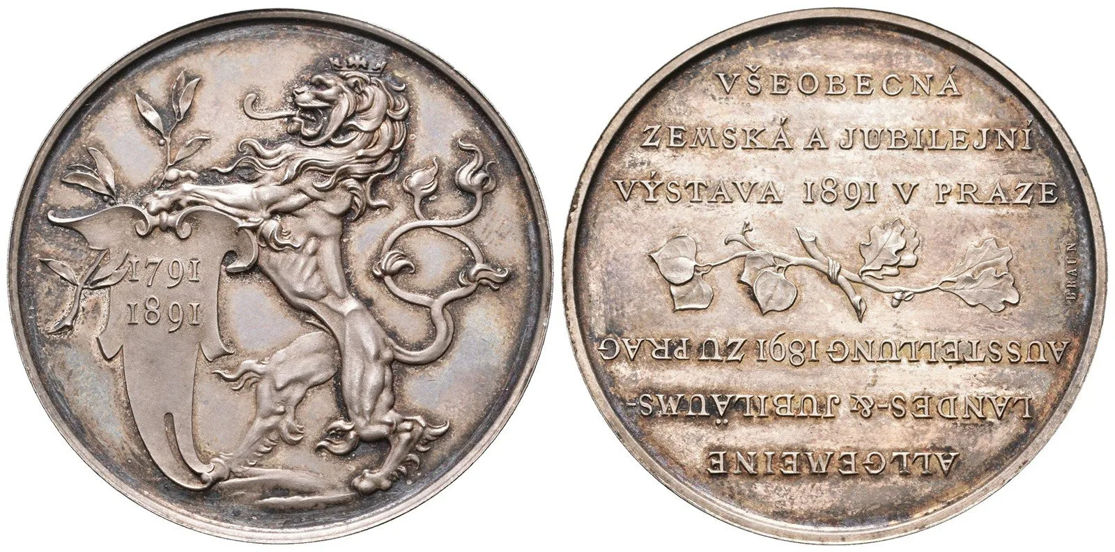 Praha - Zemská jubilejní výstava 1891 — 1