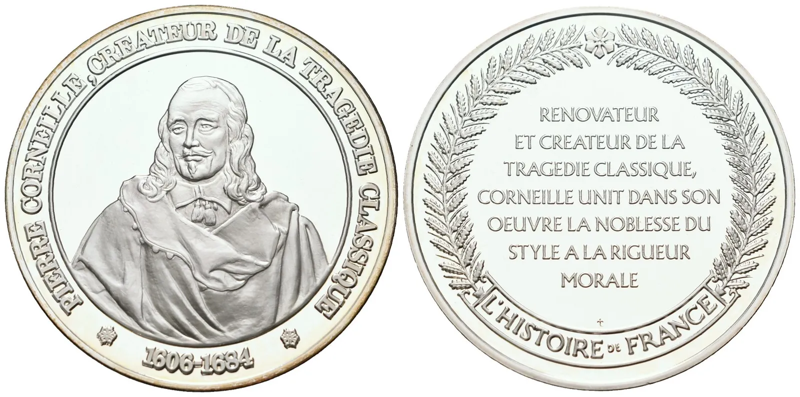 Francie - AR Medaile b.l. - Pierre Corneille