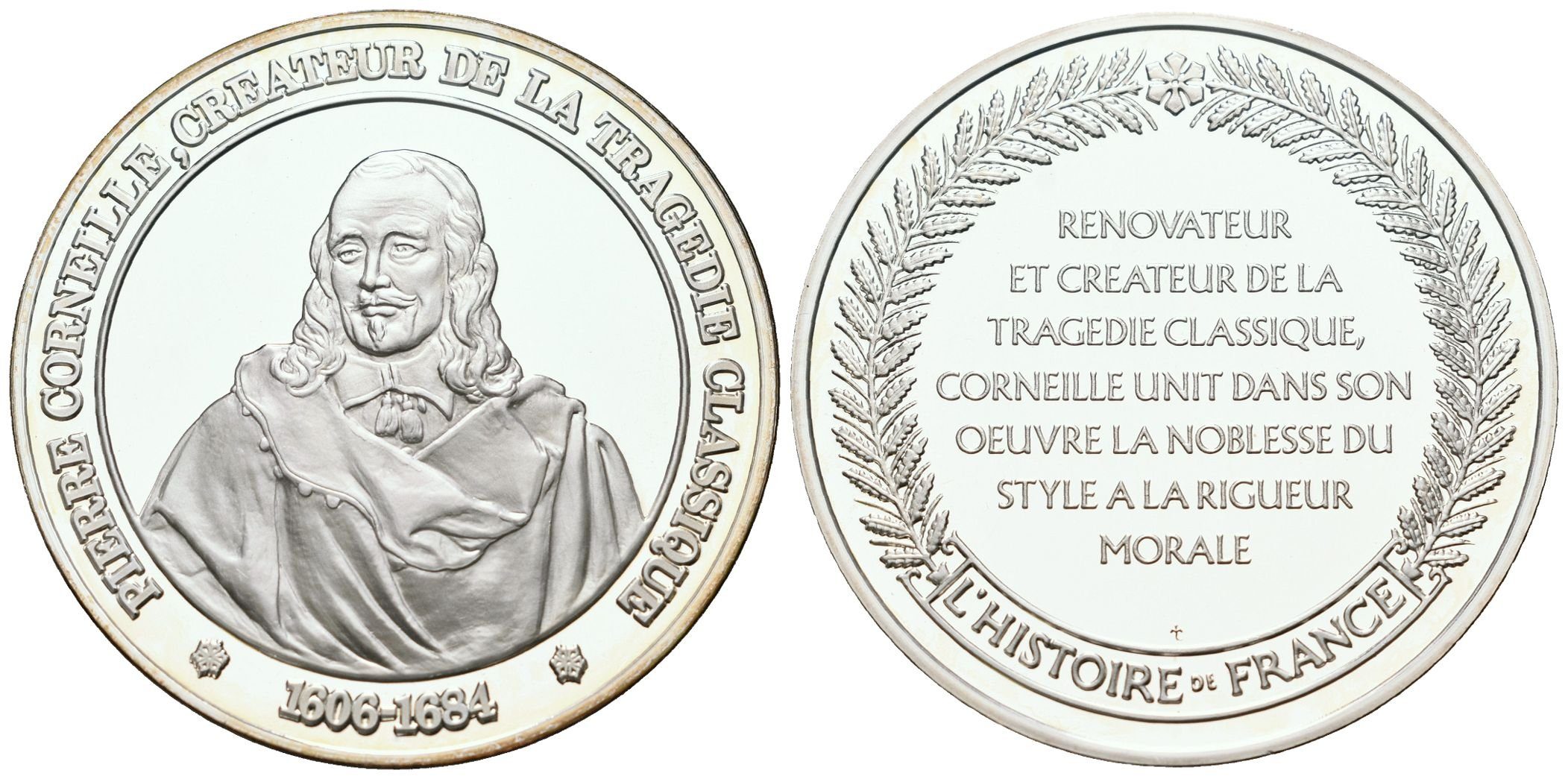 Francie - AR Medaile b.l. - Pierre Corneille
