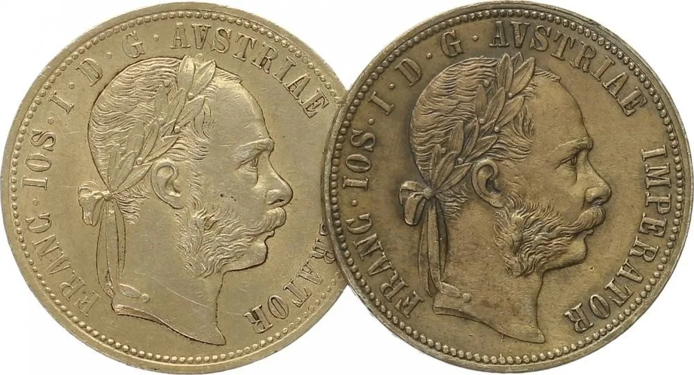 Rakouská a spolková měna, 1857 - 1892 — 1