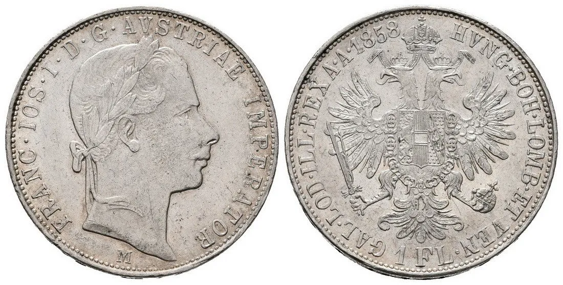 Rakouská a spolková měna, 1857 - 1892 — 1