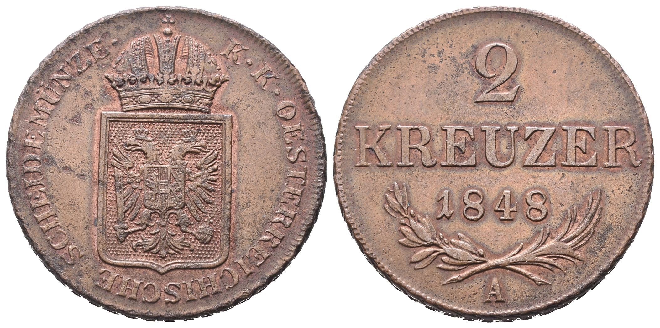 Revoluce, 2 Krejcar 1848