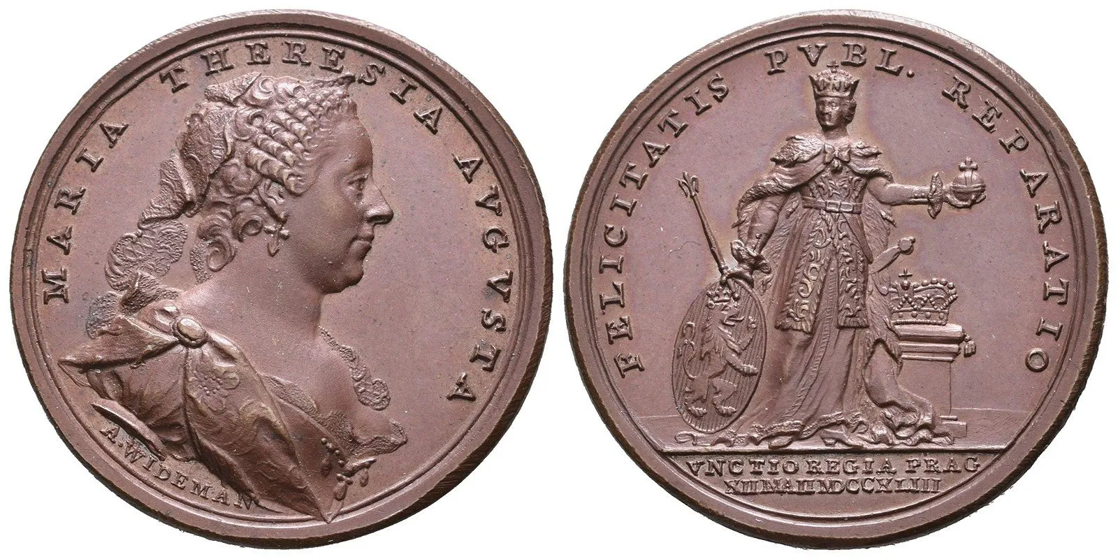 Marie Terezie, 1740 - 1780 — 1