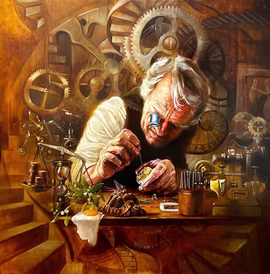 Michal Janovský: Michal Janovský (1984) - Starý hodinář