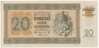 20 Koruna 1942, série Ti 30, Hej.53a2.S2 - fotografie 2