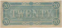 CSA, 20 Dollar 1864, P.69 - fotografie 2