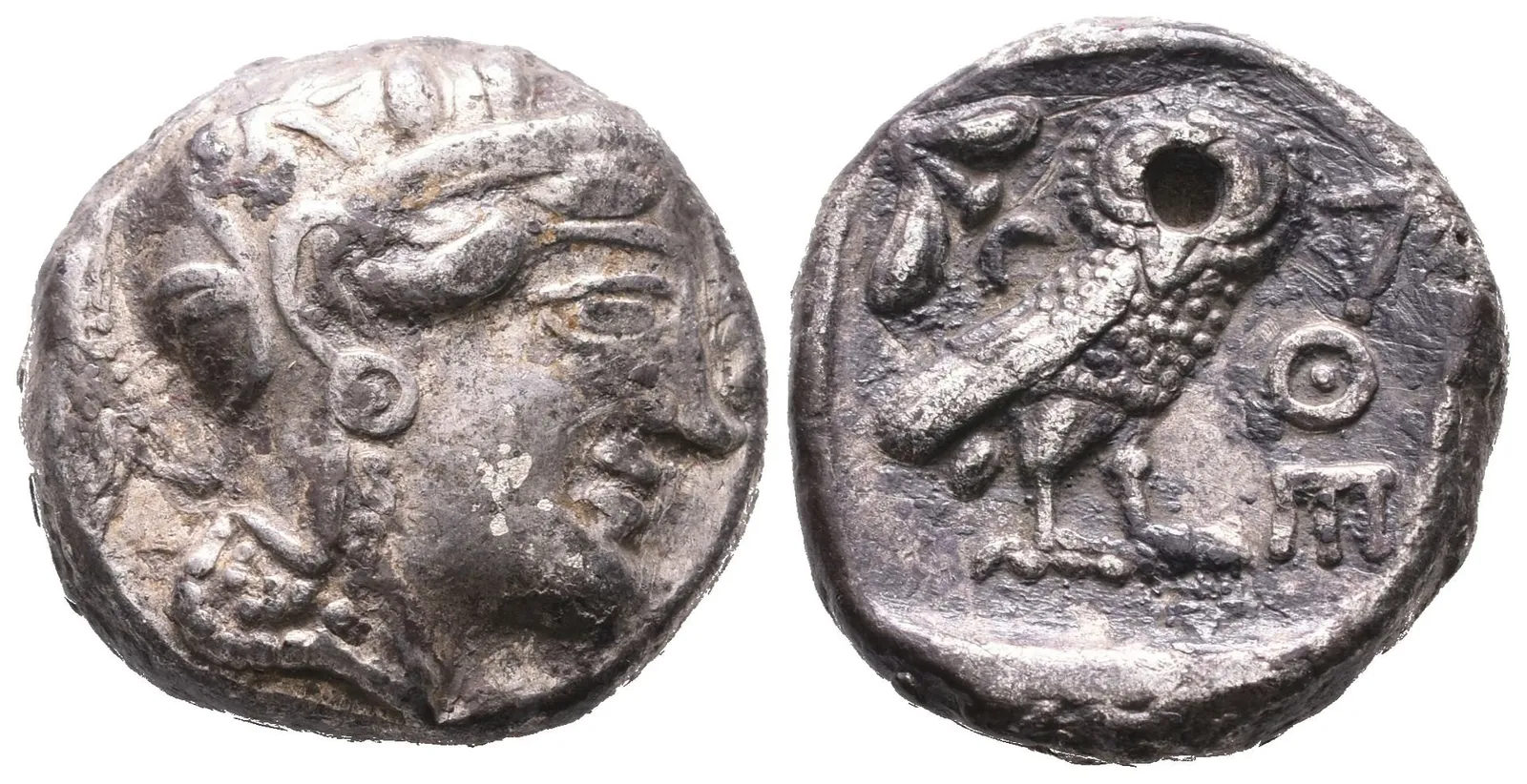 Attica, Atény, tetradrachma, Athény, Svoronos 40