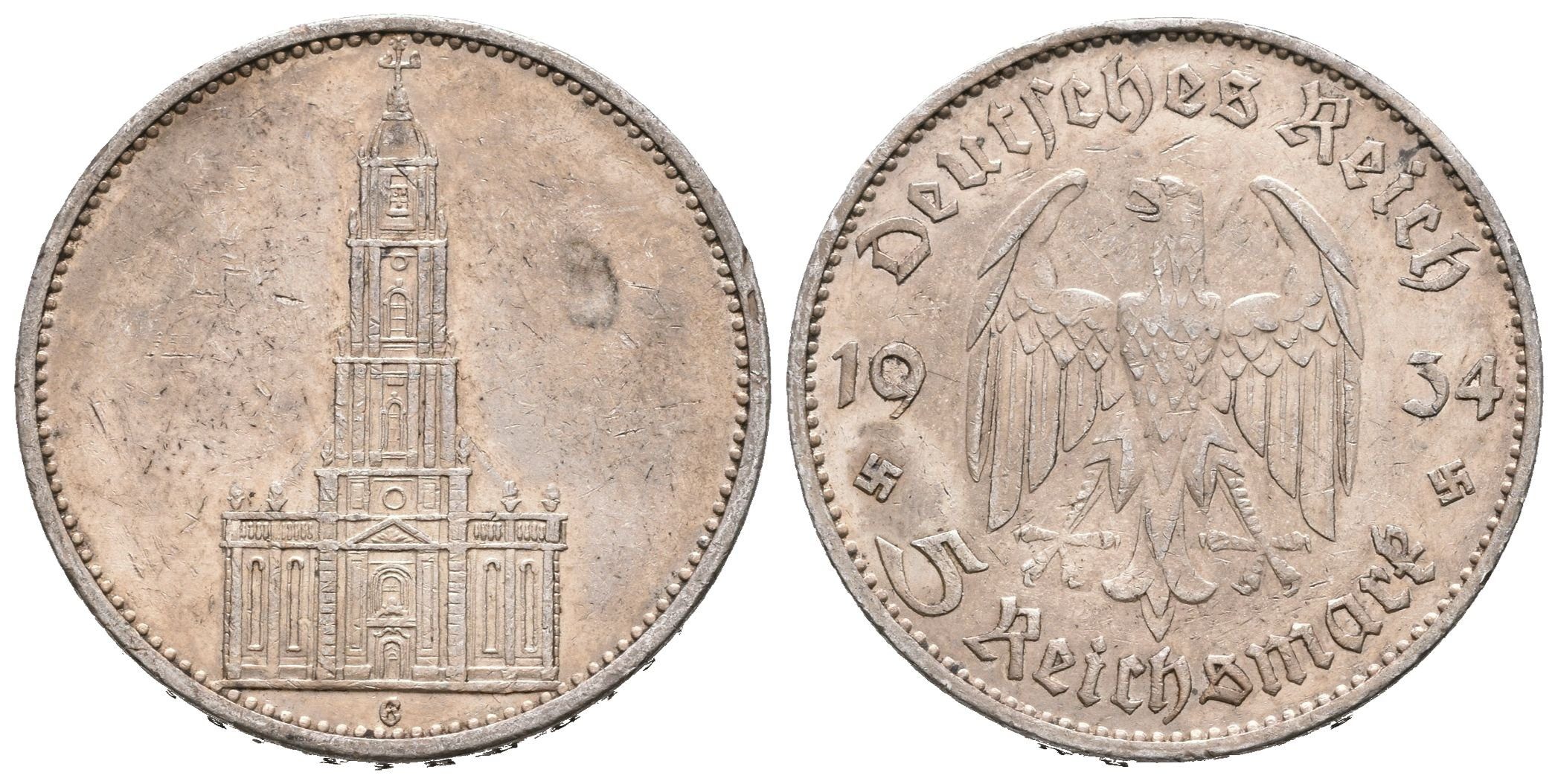 III. říše, 5 Marka 1934 G