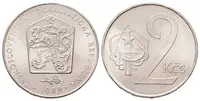 2 Koruna 1989