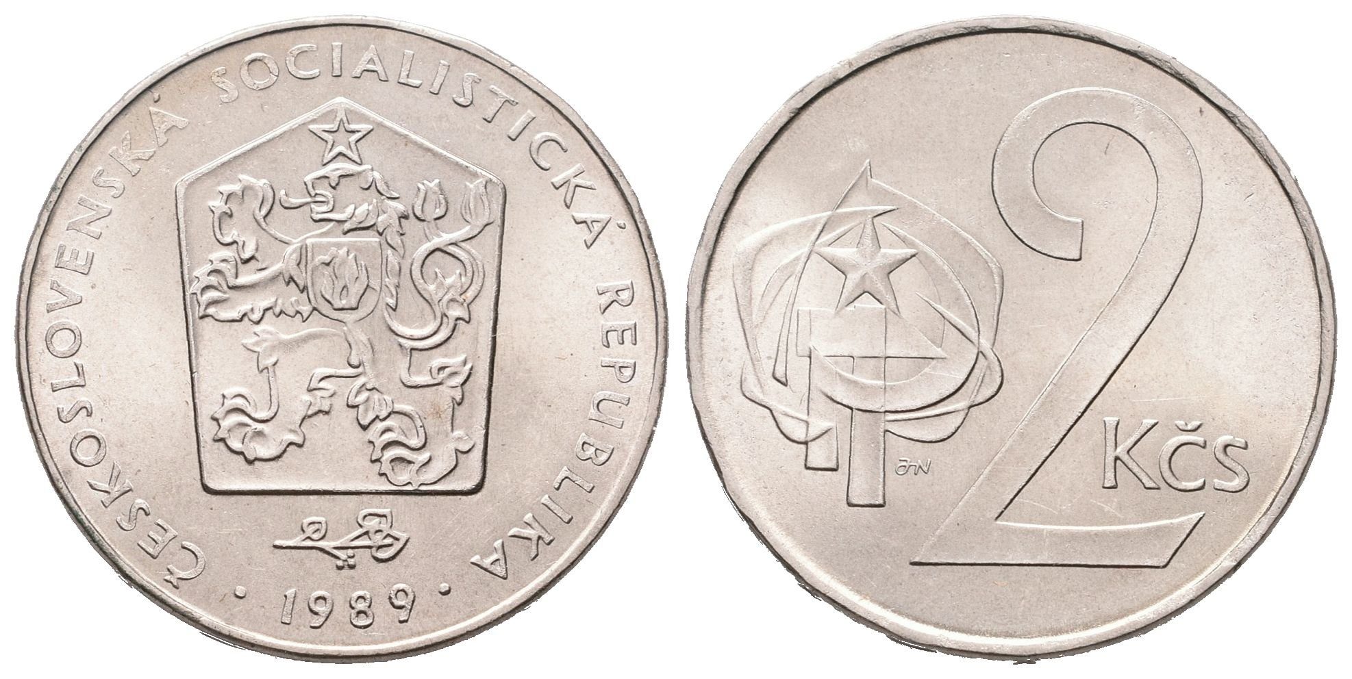 2 Koruna 1989