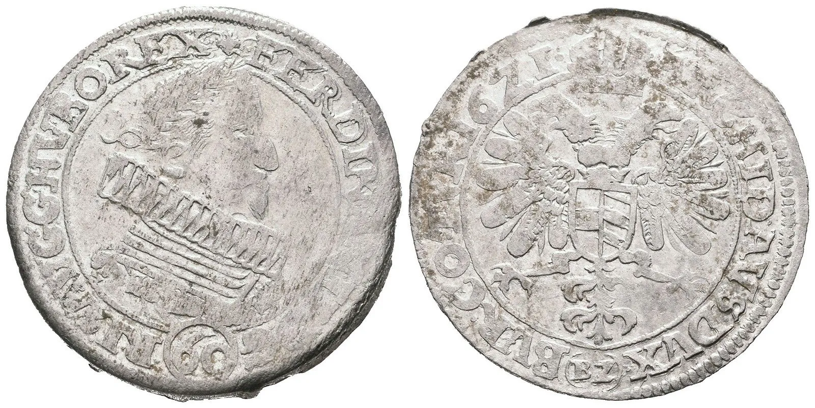 Ferdinand II., 1619 - 1637 (Mince kiprová) — 1