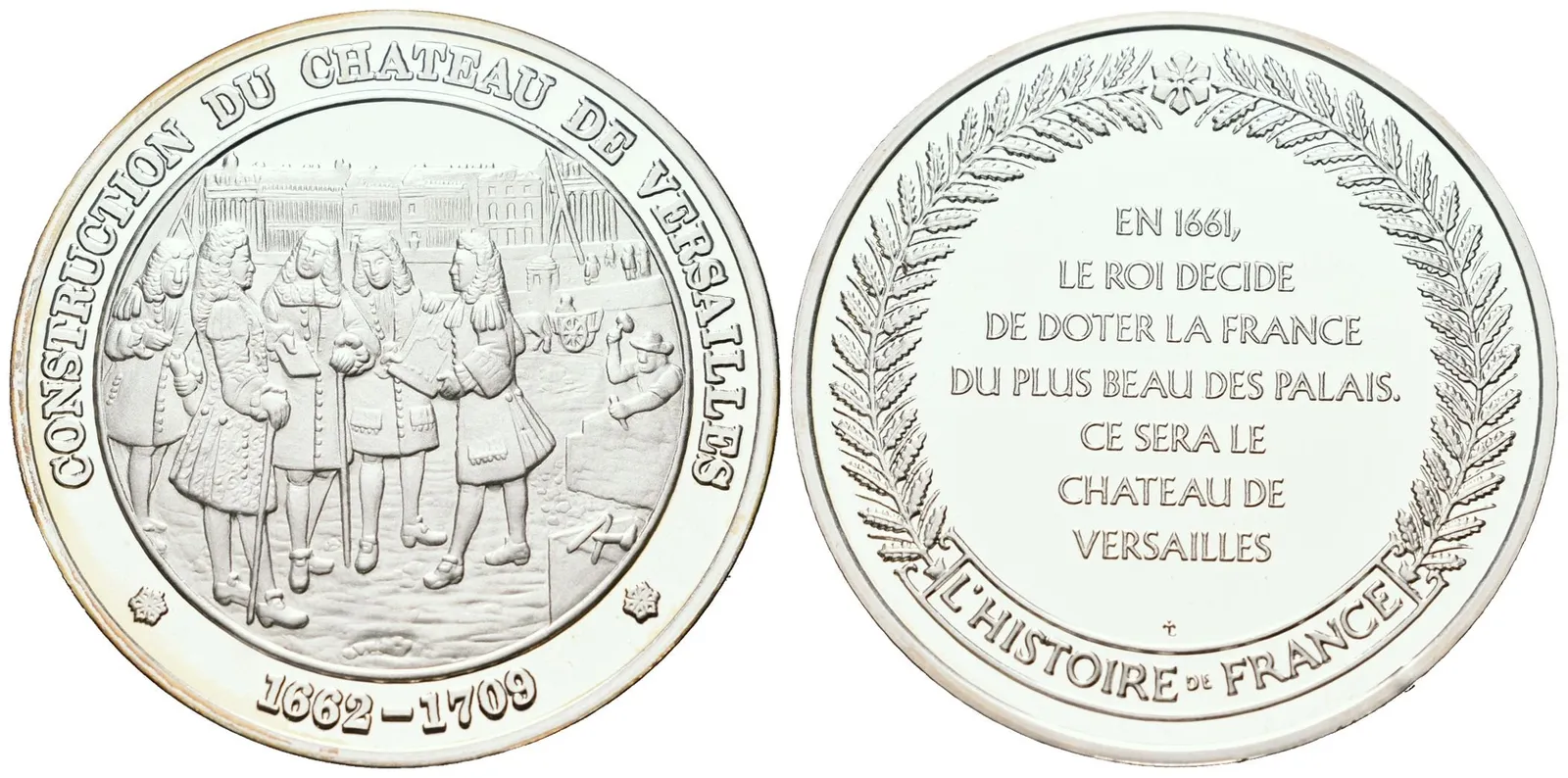 Francie - AR Medaile b.l. - Château de Versailles
