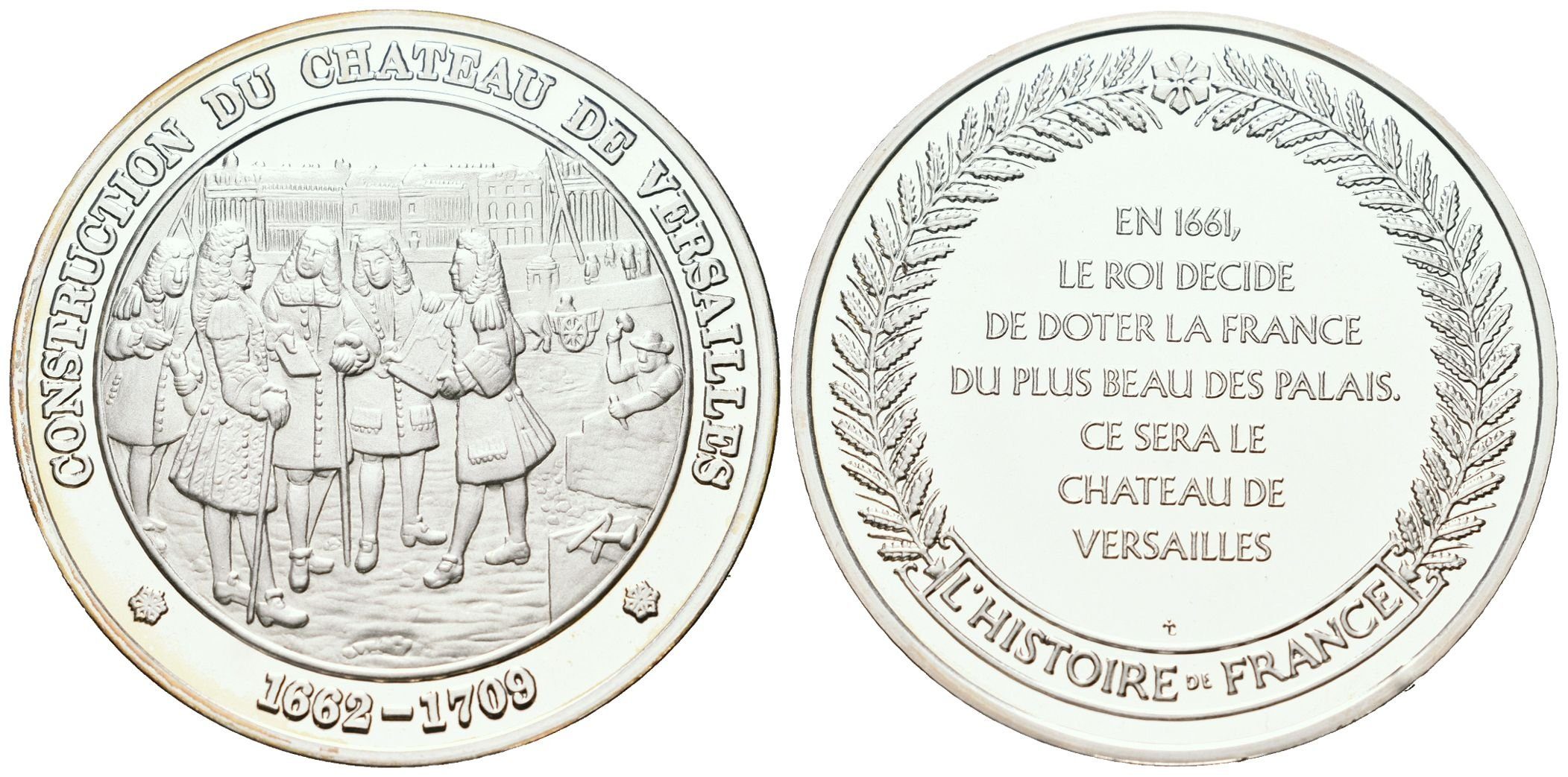Francie - AR Medaile b.l. - Château de Versailles