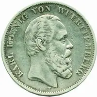 Württemberg, Karl, 1864 - 1891 — 1