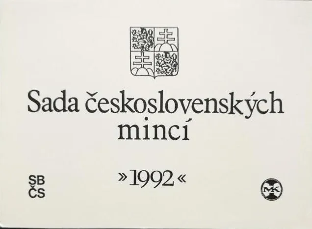 Ročníková sada mincí 1992
