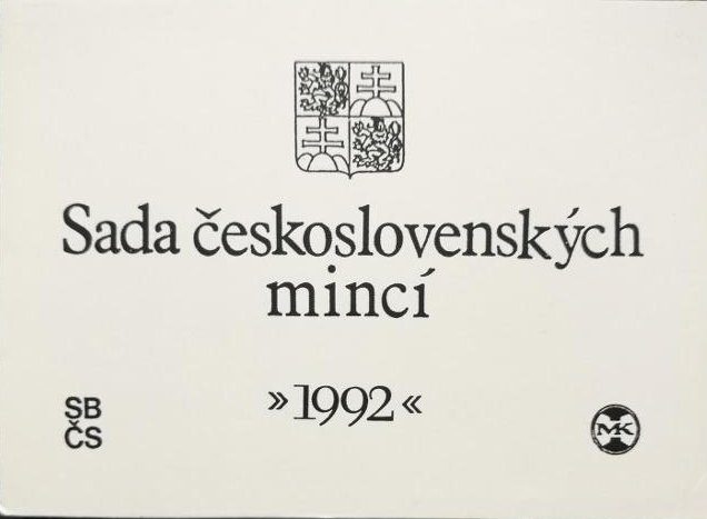 Ročníková sada mincí 1992