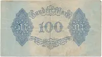 Německo, 100 Mark 1922, Ro.72 - fotografie 2