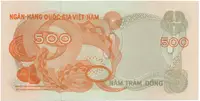 Jižní Vietnam, 500 Dong (1970), P.28a - fotografie 2