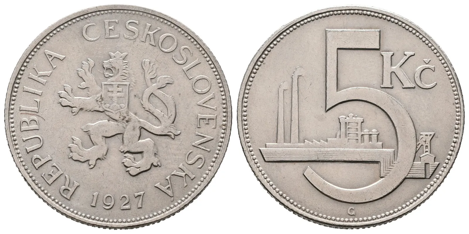 5 Koruna 1927