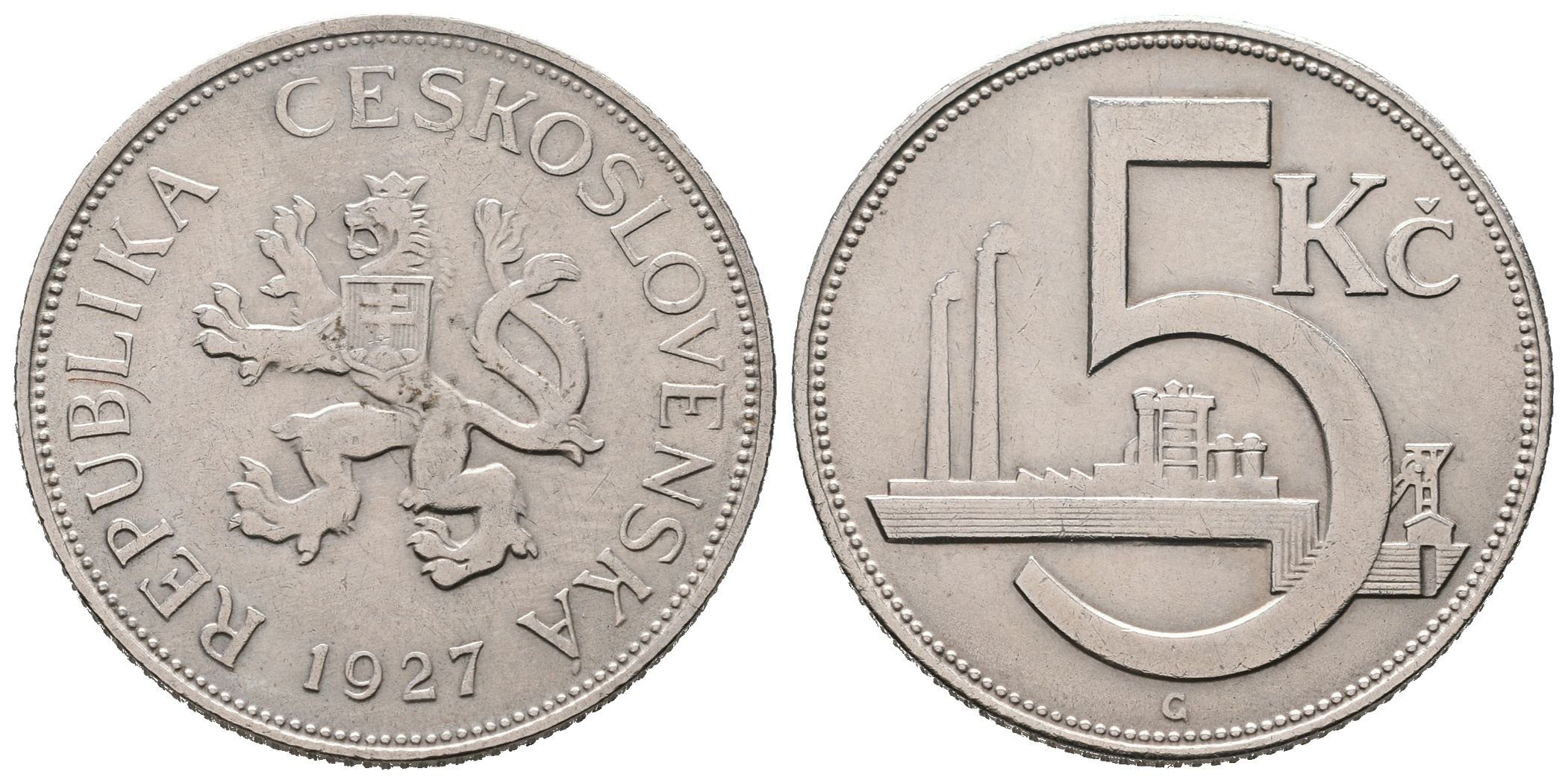 5 Koruna 1927