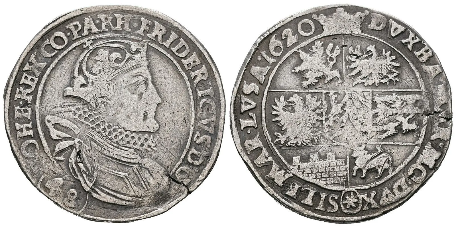 Fridrich Falcký, 1619 - 1620 — 1