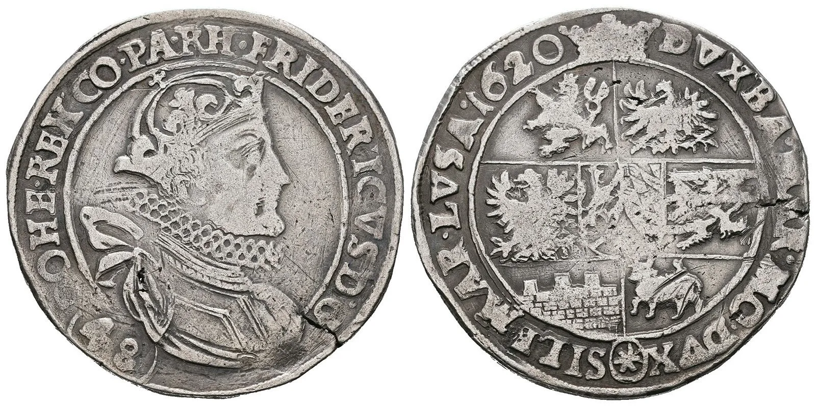Fridrich Falcký, 1619 - 1620 — 1