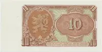 Československo, 10 Koruna 1953, tisk Praha, série KN, perf. 3 m.d., Hej.92b1.S1 - fotografie 2