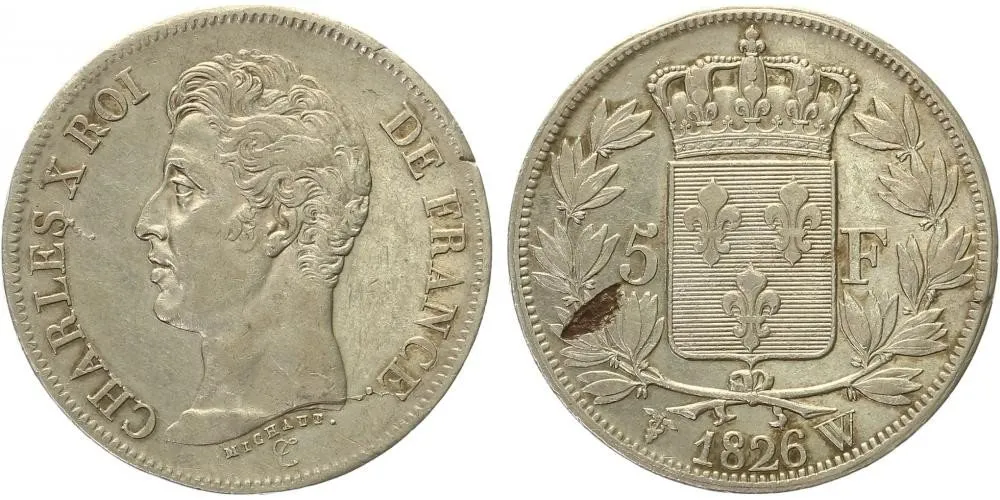 Francie, Charles X., 1824 - 1830 — 1