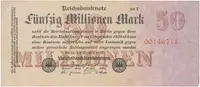 Německo, 50 Millionen Mark 1923, Ro.97c