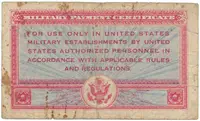 USA, vojenské vydání MPC, 1 Dollar (1947~1948), P.M12 - fotografie 2