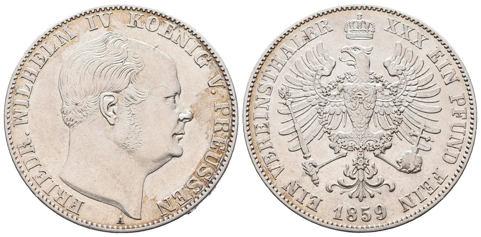 Prusko, Friedrich Wilhelm IV., 1840 - 1861 — 1
